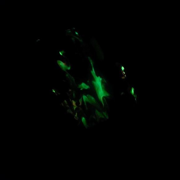 Glow in the Dark Pour Paint Painting 8x10 - Picture 4 of 4